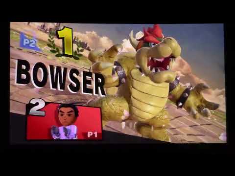 FireThePyro (Mii Brawler) vs. Nanoash (Bowser) - Winners Round 2 - Invictus Insurgency 3