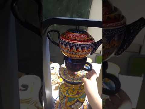 Video a colori realizzazione in ceramica