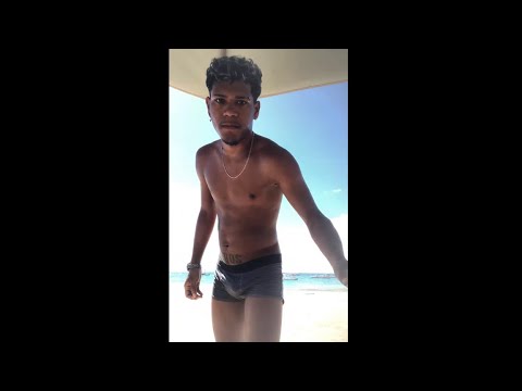 O Carlos Gabriel se despedindo da praia/ PORTO DE GALINHAS 🥹🏖️