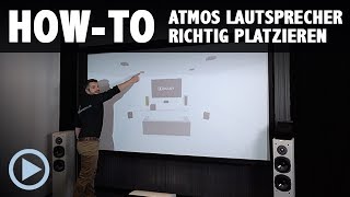 How-To: Atmos Lautsprecher richtig platzieren