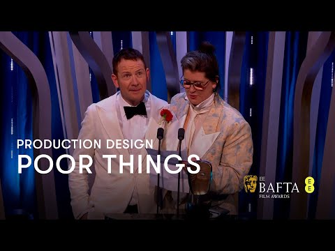 afbeelding Poor Things bring home the win for Production Design | EE BAFTA Film Awards 2024