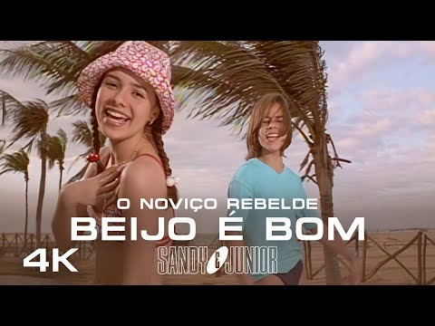 (4K) BEIJO É BOM - SANDY E JUNIOR - 1997 - (O NOVIÇO REBELDE)