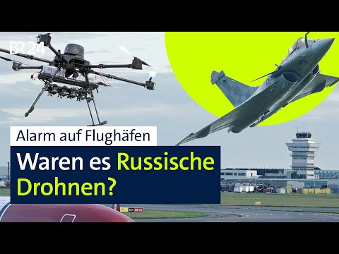 Drohnen legen Flughäfen Kopenhagen und Oslo lahm - So reagiert die NATO | BR24