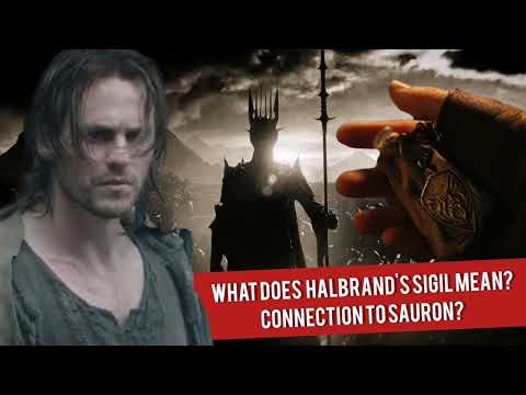 What does Halbrand's sigil mean? | The Lord of the Rings The Rings of Power Sauron theory
