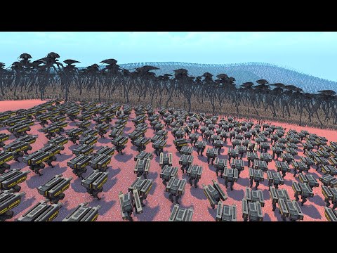 CAN RAILGUN TURRET & T45 ELITE STOP 5,000,000 PYRAMID HEAD, ALIEN & KHORNE ARMY !! UEBS 2