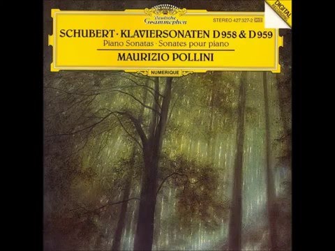 Franz Schubert-D.959 Andantino-Piano Sonata No.20 in A major,Maurizio Pollini