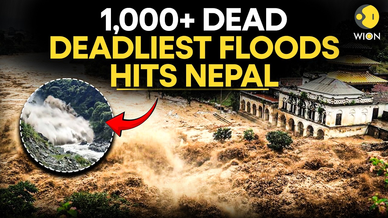 Nepal Flood Horror LIVE: Flash Floods Wipe Out Entire Nepal-Tibet Border, Over 1000 Dead | WION