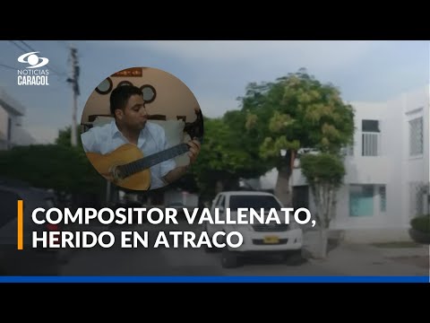 Delincuente hirió con arma de fuego a compositor de música vallenata; iba por una cadena de oro