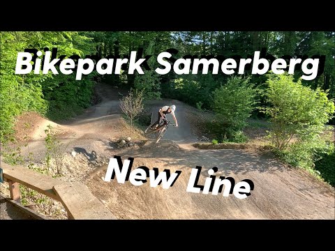 SENDING ROAD GAP and NEW LINES at BIKEPARK SAMERBERG | Maxi Eichhorn