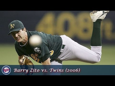 Oakland A's Pitching Performances Episode 15 - Barry Zito vs. Twins (2006)