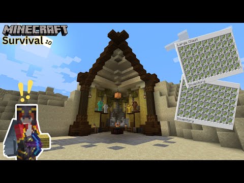 HayJoHay - Building the Desert Base! - Minecraft Survival - Ep. 10
