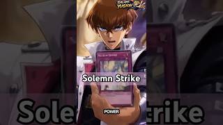 Seto Kaiba & Solemn Strike  #yugioh #gaming #tcg #viral #yugiohcommunity