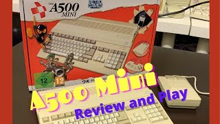 A500 Mini By Retro Games ..Review and Play