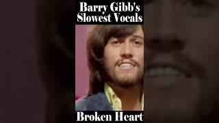 Some of Barry Gibb’s Slowest Vocals in Bee Gees Songs