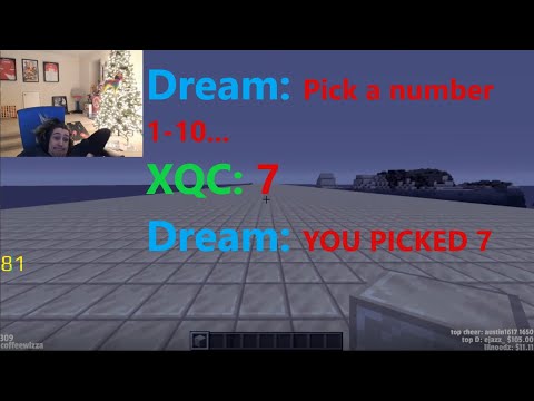 Dream predicts xqc through his response video... (w/chat)
