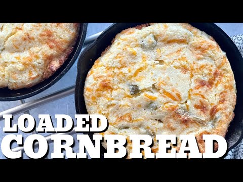How to make buttermilk cornbread in a cast iron skillet