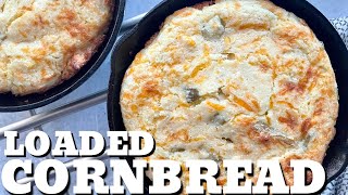 How to make buttermilk cornbread in a cast iron skillet