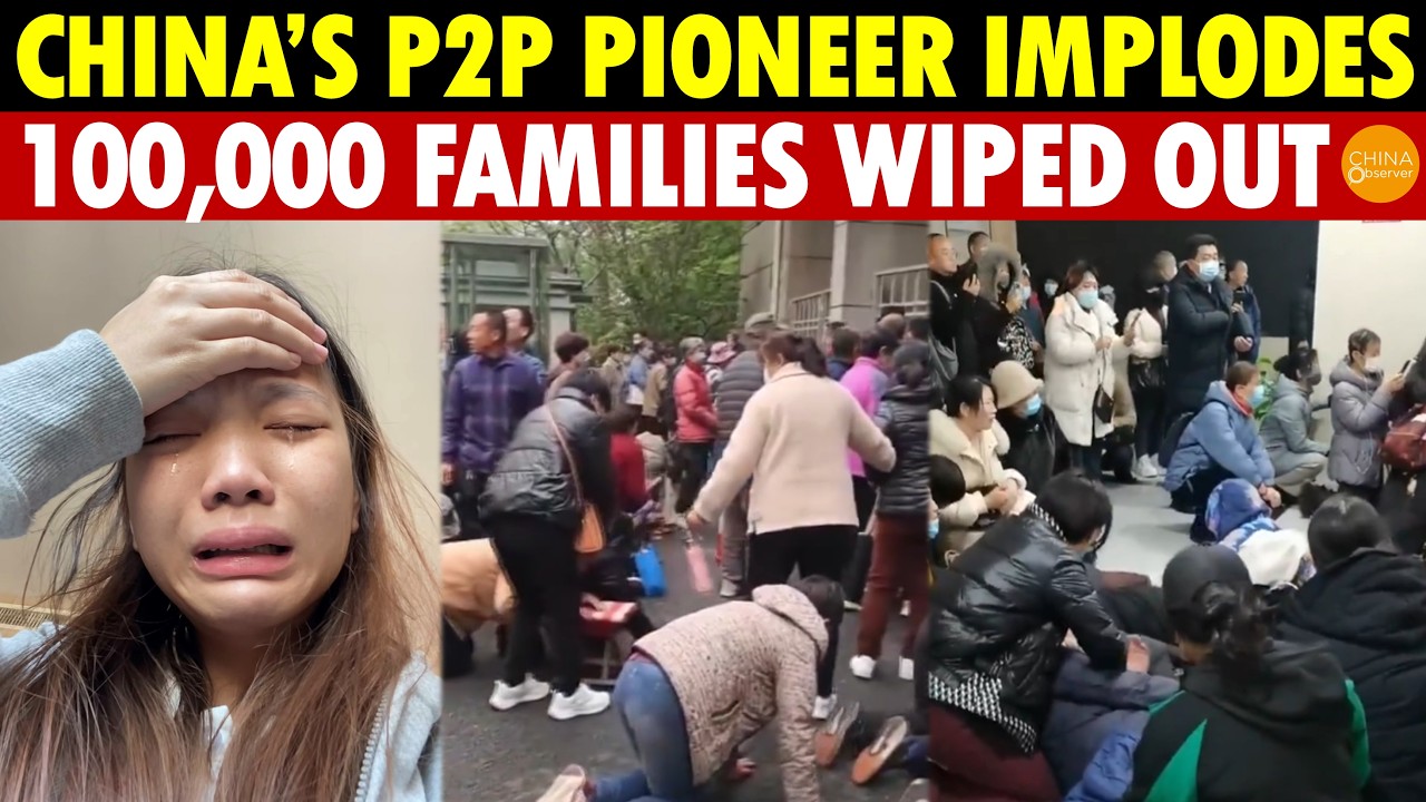 100,000 Families Lose Everything! $10 Billion Up in Smoke as China’s P2P Pioneer CreditEase Implodes