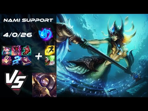 SUPPORT Nami vs Blitzcrank - NA Challenger Patch 14.5