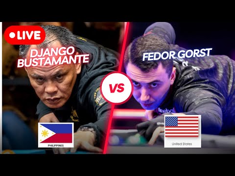 🔴 LIVE scoring PHILLIPINE OPEN 9 ball billiard  DJANGO BUSTAMANTE vs FEDOR GORST pustahan na!