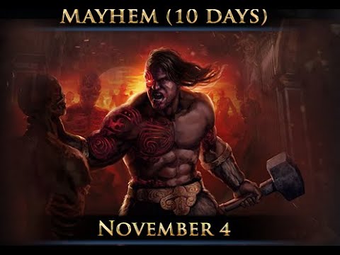 3.19 Mayhem day one red maps with Raskoril's Dancing Dervish