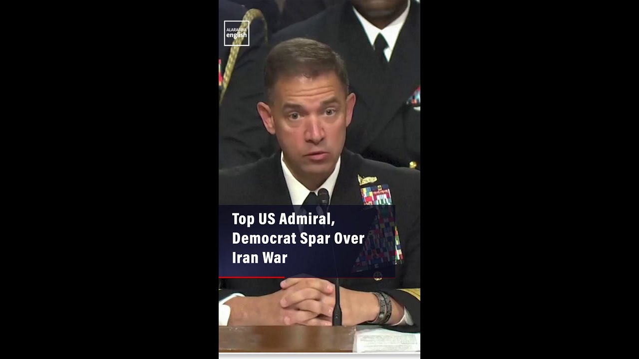 Video | Top US Admiral, Democratic Congressman Spar Over Iran War