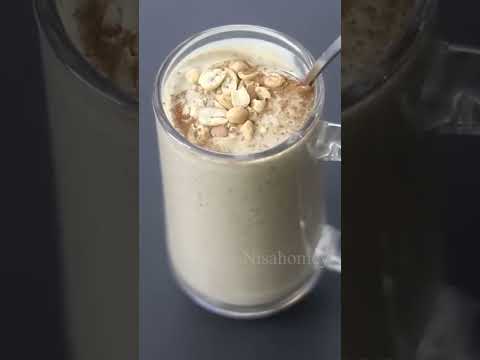 High Protein Oats Breakfast Smoothie Recipe - No Sugar | No Milk - Oats Smoothie For Weight Loss