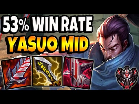 OTP Yasuo vs Twisted Fate [ MID ] Lol Grandmaster Korea Patch 11.4 ✅