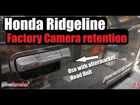 Honda Ridgeline Factory backup Camera retention | AnthonyJ350
