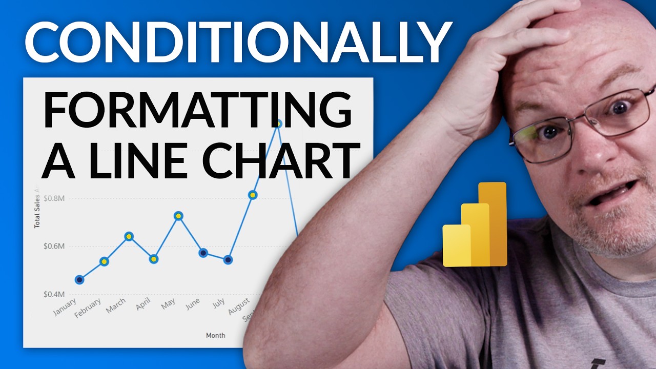 How to Apply Conditional Formatting to Power BI Line Charts