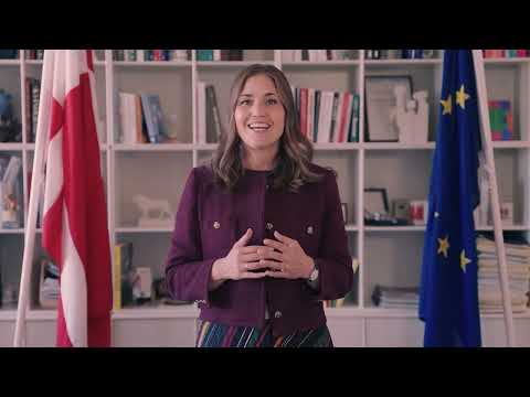 Marie Bjerre, Minister for European Affairs of Denmark addresses the Ignita Forum 2025.