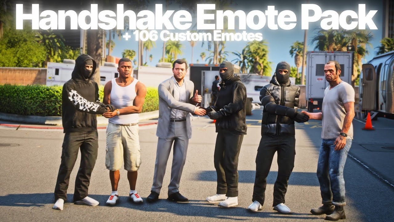 Pazee | Handshake Emote Pack