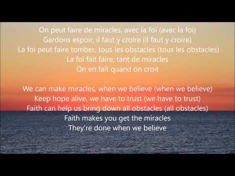 When You Believe (French Version) - English Lyrics