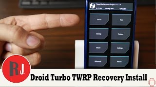 Motorola Droid Turbo TWRP Recovery Install and Kingroot Replaced with SuperSU