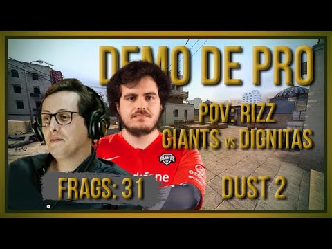 [PT] zorlaK Analisa: PoV RIZZ - GIANTS vs DIGNITAS - DUST 2 [Demo de Pro]