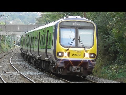 Irish Rail 29000 Class Commuter Train 29406 - Shankill Station, Dublin