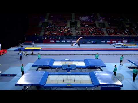PAPADIMITRIOU Anastasia (GRE) W - 2022 Trampoline Worlds, Sofia (BUL) - Q Trampoline Exercise 1