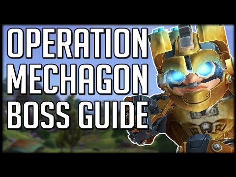 ALL BOSSES Operation: MECHAGON Mythic Dungeon Guide | WoW BfA