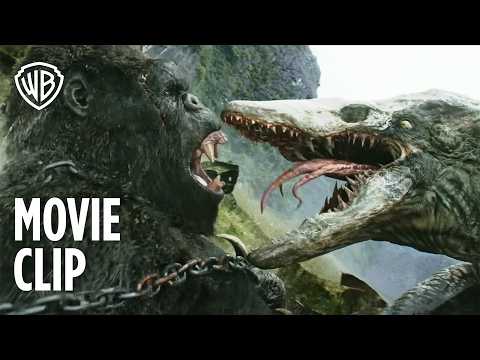 Kong: Skull Island | Kong vs. Skullcrawler | Warner Bros. Entertainment