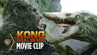 Kong: Skull Island | Kong vs. Skullcrawler | Warner Bros. Entertainment