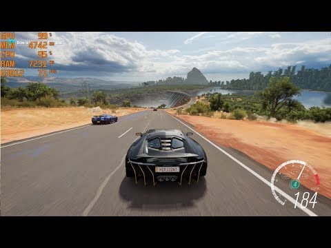 [DX12] GTX 1060 6GB + i5 7500 - Forza Horizon 3 [Max Settings/1080p]