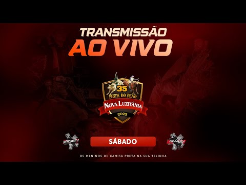 NOVA LUZITÂNIA-SP 2025 | SÁBADO (AO VIVO)