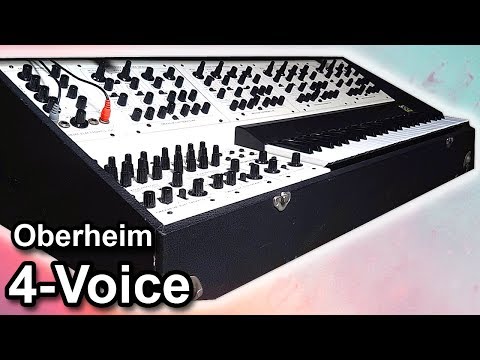 OBERHEIM Four Voice / 4 Voice SEM - Analog Synthesizer 【SYNTH DEMO】
