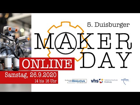 Mitschnitt des Online-Makerdays 2020
