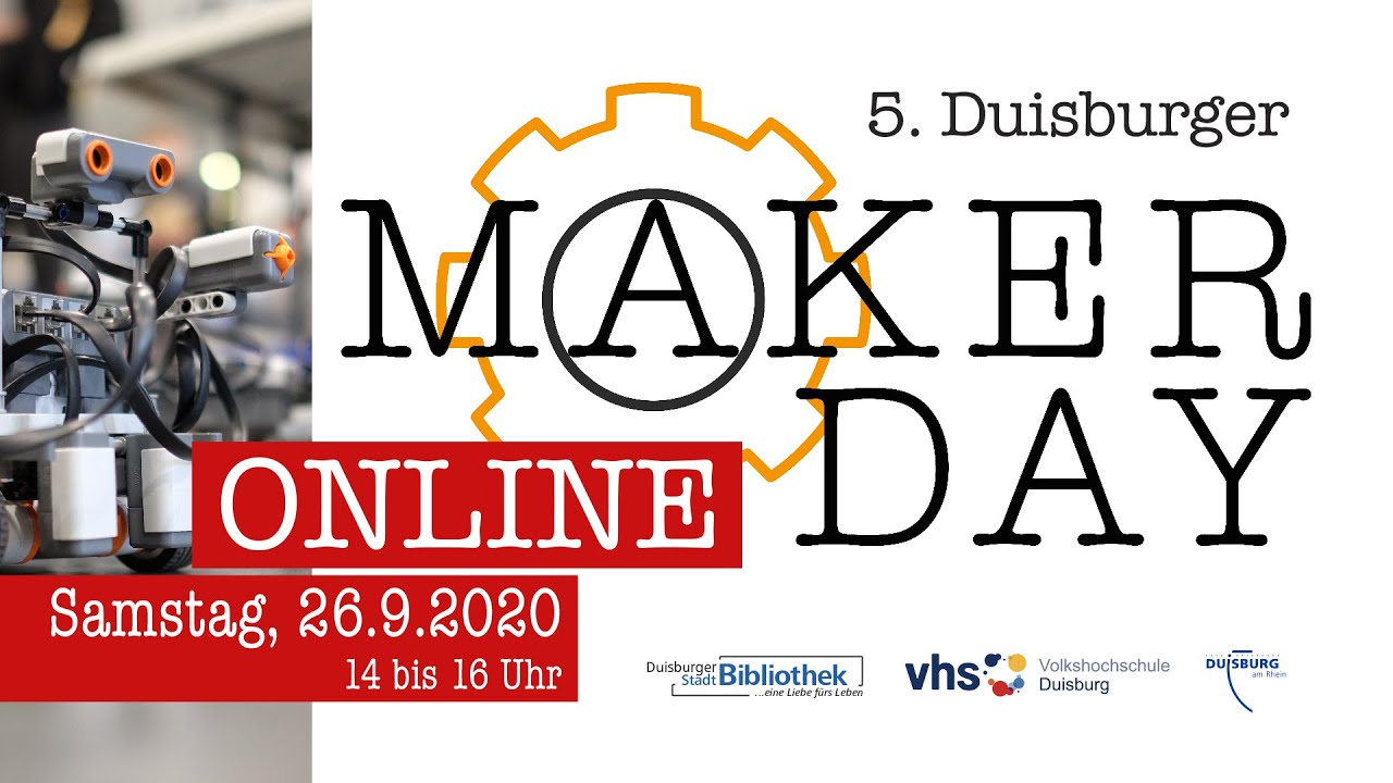 Mitschnitt des Online-Makerdays 2020