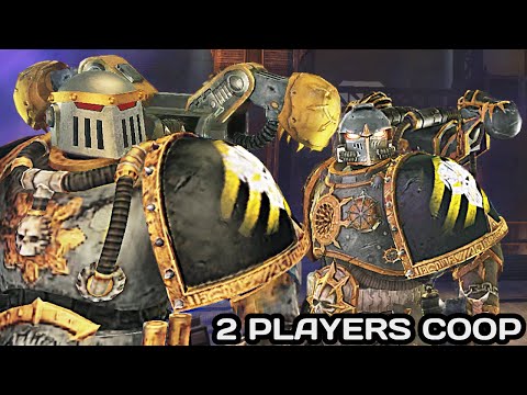 AUTOCANNON GAMEPLAY: 2 Iron Warriors vs 500+ Orks! - Warhammer 40K: Space Marine, Augmented Mod