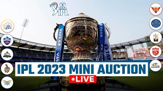 Live: Tata IPL 2023 Auction Live Streaming | IPL 2022 Auction Live | IPL Player Auction 2023 Live
