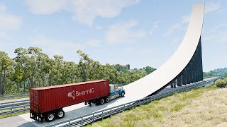 Download lagu Mobil vs Ramp #9 - BeamNG Drive mp3