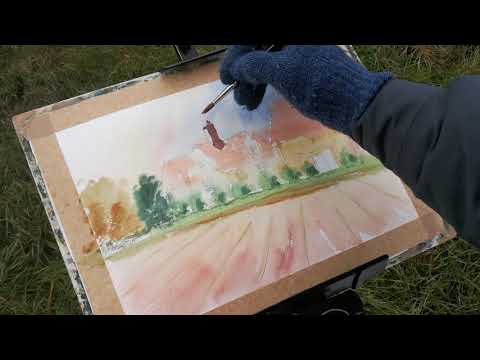Thumbnail of How to Paint Old buildings Using Watercolour #colinsteedart Thumbnail of How to Paint Old buildings Using Watercolour #colinsteedart