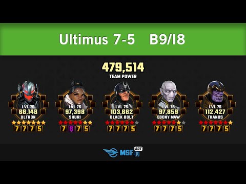 MSF Raid - Ultimus 7-5 - B9/I8 - House Call (one-shot)